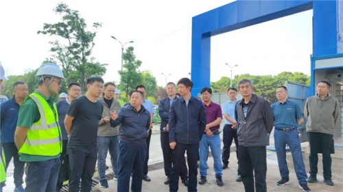 【领导关怀】昆明市晋宁区区委书记一行调研抖圈为赌而生集团永乐金园项目